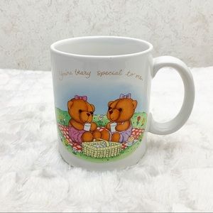 Vintage Avon You’re Beary Special To Me Coffee Mug Cute Teddy Bears Picnic